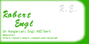 robert engl business card